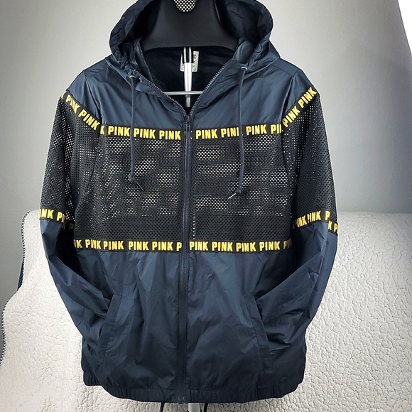 PINK lightweight mesh insert jacket! - Picture 3 of 12